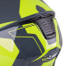 Перекидний мотоциклетний шолом W-TEC FS-907 P/J - Сіро-флуо-жовтий/XXL (63-64)