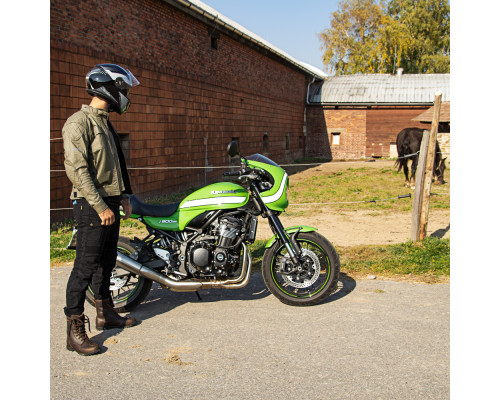 Перекидний мотоциклетний шолом W-TEC FS-907 P/J - Сіро-чорний/XS (53-54)