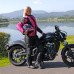 Мотоциклетний шолом W-TEC YM-925 Magenta - рожево-чорний / М (57-58)