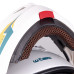 Перекидний мотоциклетний шолом W-TEC Vexamo PI Graphic w/ Pinlock - біла графіка/XL (61-62)