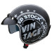Мотоциклетний шолом W-TEC Café Racer чорний XS (53-54)
