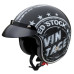 Мотоциклетний шолом W-TEC Café Racer чорний L(59-60)