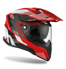 Мотоциклетний шолом Airoh Commander Boost Glossy червоний L(59-60) 2022