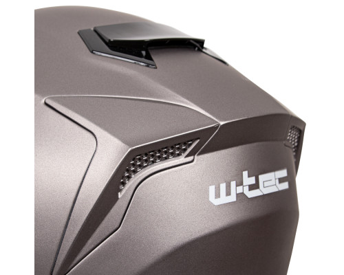 Перекидний мотоциклетний шолом W-TEC Lanxamo - Сірий титан/L (59-60)