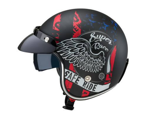 Мотоциклетний шолом W-TEC Café Racer  L(59-60)