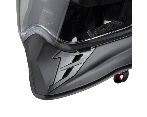 Мотоциклетний шолом W-TEC V331 PR - матовий чорний / S (55-56)