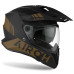 Мотоциклетний шолом Airoh Commander Factor Золотий матовий 2023 XXL (63-64)