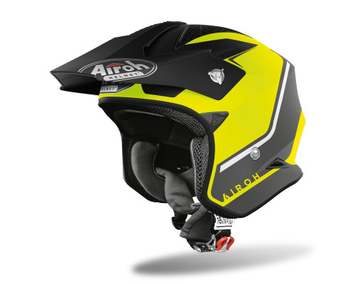 Мотошолом Airoh TRR-S Keen Matte жовтий 2022 S(55-56)