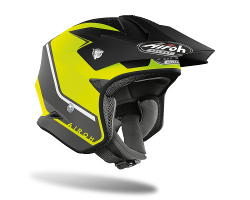 Мотошолом Airoh TRR-S Keen Matte жовтий 2022 S(55-56)