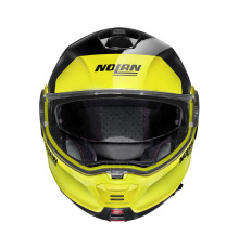 Мотоциклетний шолом Nolan N100-5 Plus Distinctive N-Com P/J XXL (63-64) чорно-жовтий