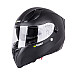 Мотоциклетний шолом W-TEC Vintegra Solid - Матовий чорний / М (57-58)
