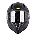 Мотоциклетний шолом W-TEC Vintegra Solid - Матовий чорний / М (57-58)