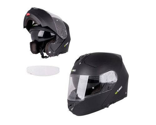 Мотоциклетний шолом W-TEC Vexamo V270 PP - Матовий чорний / L (59-60)