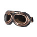 Мотоциклетний шолом W-TEC Angeric Gloss чорний w/ Steamrust Goggles XL (61-62)
