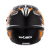 Мотоциклетний шолом W-TEC Dualsport - чорно-флуо-оранжевий / XXL (63-64)