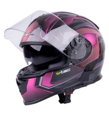 Мотоциклетний шолом W-TEC V126 - рожевий / S (55-56)