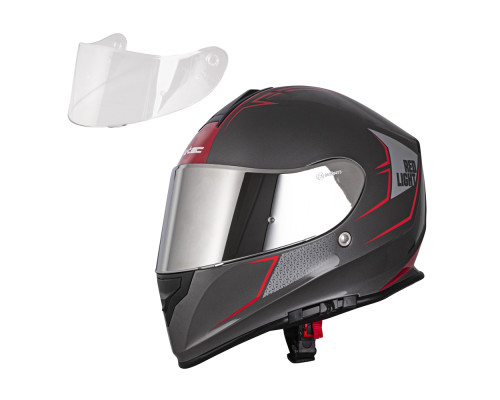 Мотоциклетний шолом W-TEC V127 червоний Light XS (53-54) Мотоциклетний шолом W-TEC V127 червоний Light XS (53-54)