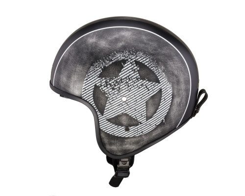 Мотоциклетний шолом W-TEC Angeric сірий Star M (57-58)