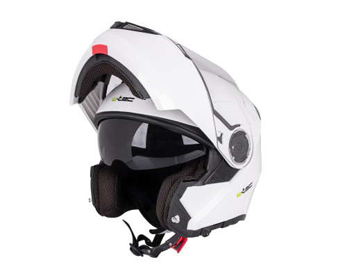 Мотоциклетний шолом W-TEC Vexamo - білий / М (57-58)
