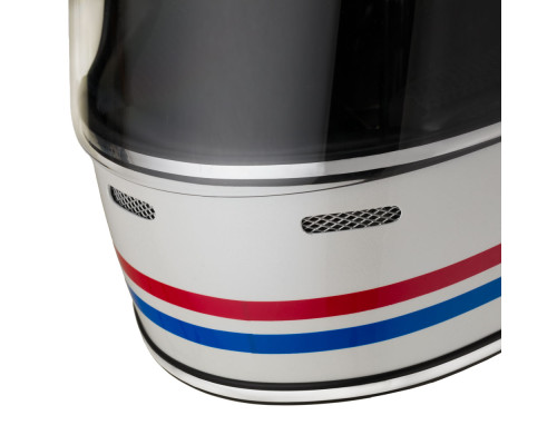 Мотоциклетний шолом W-TEC Cruder Delacro - розмір XL(61-62)/білий
