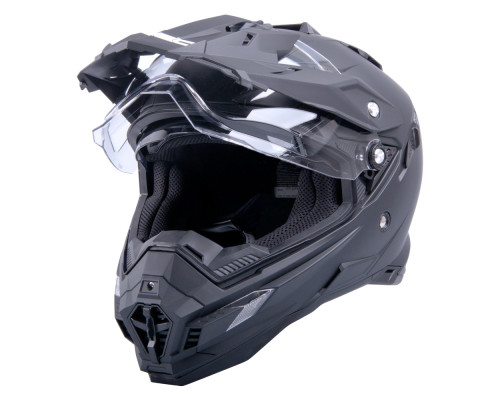 Шолом для мотокросу W-TEC AP-885 - матовий чорний / S (55-56) Шолом для мотокросу W-TEC AP-885 - матовий чорний / S (55-56)