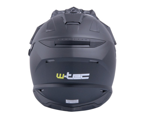 Шолом для мотокросу W-TEC AP-885 - матовий чорний / S (55-56) Шолом для мотокросу W-TEC AP-885 - матовий чорний / S (55-56)