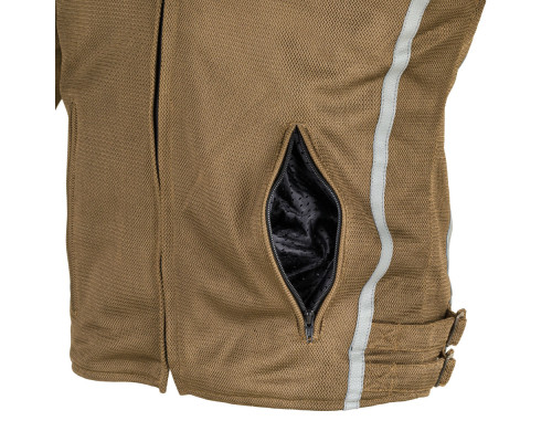 Чоловіча мото куртка W-TEC Bellvitage Brown - коричнева/3XL