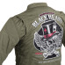 Чоловіча мотокуртка W-TEC Black Heart Hat Skull Jacket - хакі/5XL