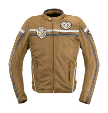 Чоловіча мото куртка W-TEC Bellvitage Brown - коричнева/4XL