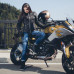Жіноча шкіряна мотокуртка W-TEC Hagora - матово чорна/S