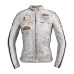 Жіноча шкіряна мотоциклетна куртка W-TEC Sheawen Lady White New - біла/М