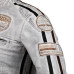 Жіноча шкіряна мотоциклетна куртка W-TEC Sheawen Lady White New - біла/3XL