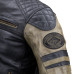 Чоловіча шкіряна мото куртка W-TEC Kostec - чорний/L