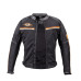 Чоловіча літня мото-куртка W-TEC 2Stripe - чорний / XL
