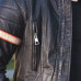 Чоловіча шкіряна мотокуртка W-TEC Hellsto - чорний / M