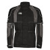 Мото куртка W-TEC Foibos PLUS - Чорно-сірий / 4XL
