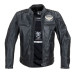 Чоловіча шкіряна мото куртка W-TEC Black Heart Wings Leather Jacket - чорний/XL