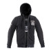 Чоловічий толстовка з капюшоном W-TEC Black Heart Kustom Kulture Hoodie - чорний/S