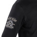 Чоловічий толстовка з капюшоном W-TEC Black Heart Kustom Kulture Hoodie - чорний/S