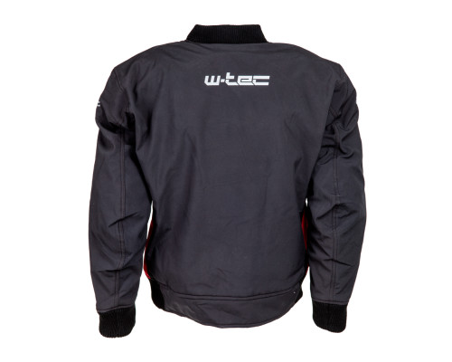 Чоловіча софтшел мото-куртка W-TEC Langon NF-2753 - розмір S / чорно-синя