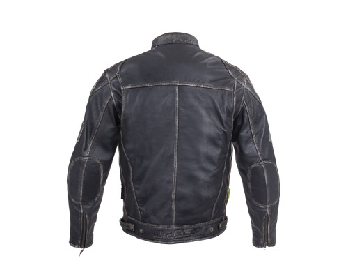 Чоловіча шкіряна мотокуртка W-TEC Sheawen Vintage - чорна/розмір XXL Чоловіча шкіряна мотокуртка W-TEC Sheawen Vintage - чорна/розмір XXL