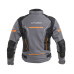 Чоловіча мото-куртка W-TEC Brandon - розмір L, чорно-сіро-оранжева