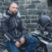 Чоловіча мото-куртка з капюшоном Softshell W-TEC Kybero - розмір M / чорний