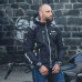 Чоловіча мото-куртка з капюшоном Softshell W-TEC Kybero - розмір M / чорний