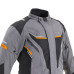 Чоловіча мото-куртка W-TEC Brandon - розмір XL, чорно-сіро-оранжева