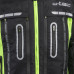 Мото-куртка W-TEC Gelnair - розмір 6XL / чорно-зелена