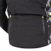 Чоловіча мото-куртка з капюшоном Softshell W-TEC Kybero - розмір XL / чорний
