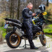 Чоловіча мотокуртка W-TEC Torebaro - чорно-сірий / XL