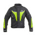 Чоловіча мото-куртка W-TEC Brandon - розмір ХXL, чорно-флуо-жовта