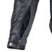 Шкіряно-джинсова мото-куртка W-TEC Metalgy - розмір 6XL / чорна